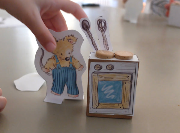 Fabriquer ensemble la petite cuisine de Gus !