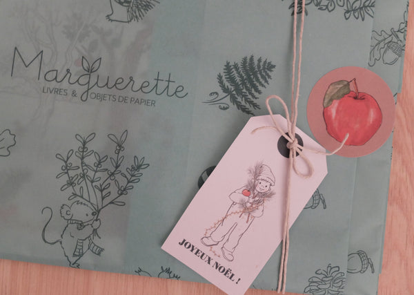 Des étiquettes pour mes cadeaux de Noël !