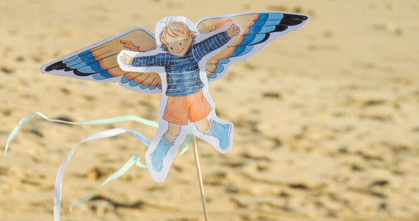 "Je m'envole" avec l'enfant du livre !