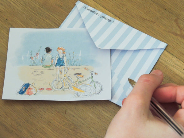 La lettre d'Abel et Mandarine