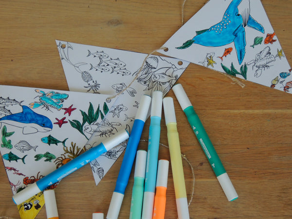 Ma guirlande de la mer !