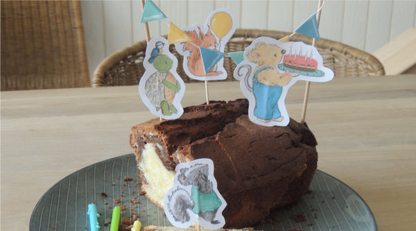 Confectionner une jolie décoration de gâteau !