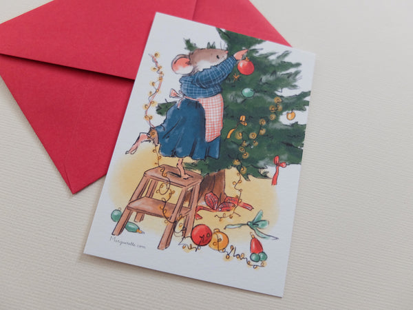 Mini-carte de Noël